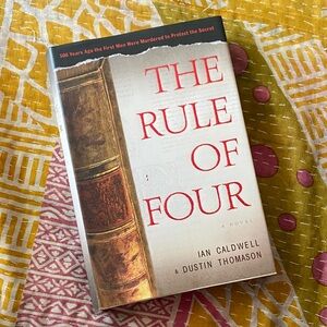 The Rule of Four Hardcover Book Ian Caldwell Dustin Thomason